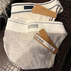 Skims 2x Rib thongs